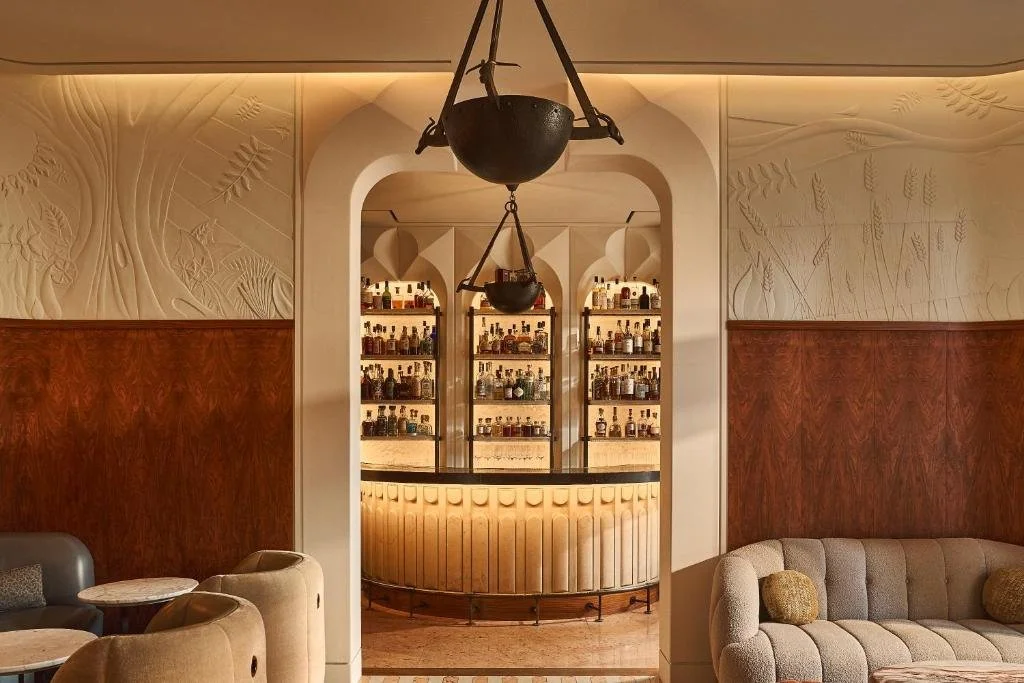 bar area at the berkeley in london, england