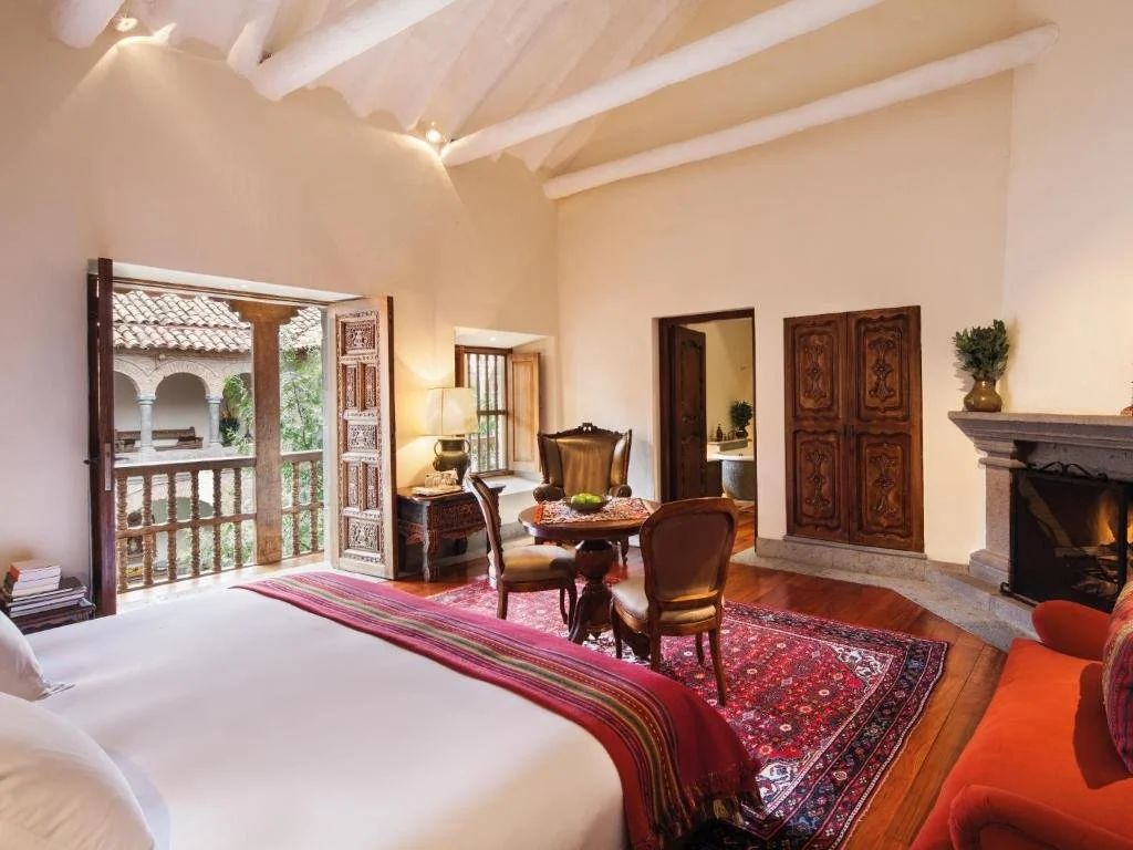suite at inkaterra la casona in cusco peru