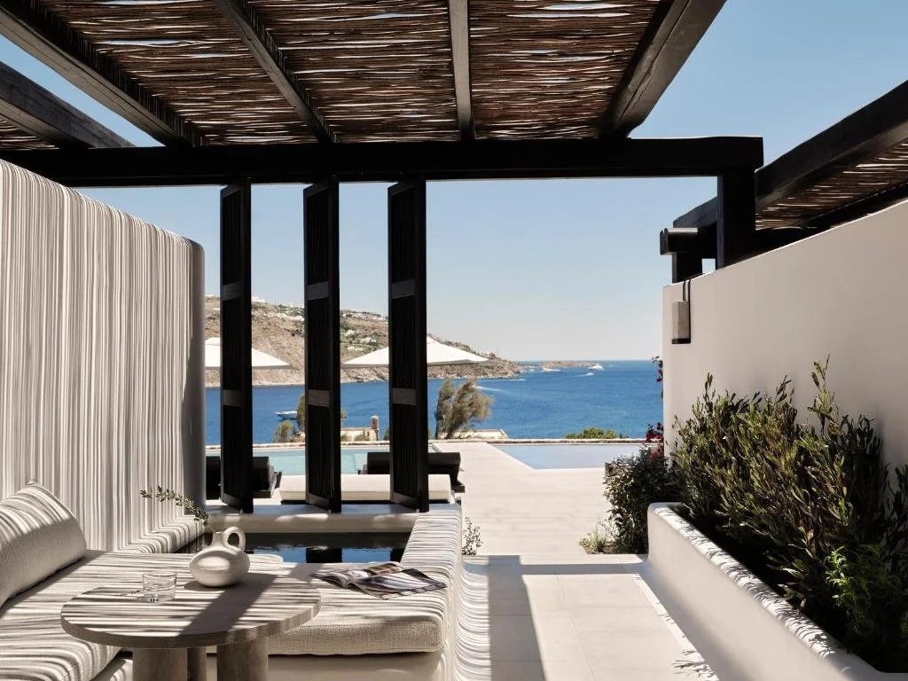 pool suite at Kalesma Mykonos in Greece