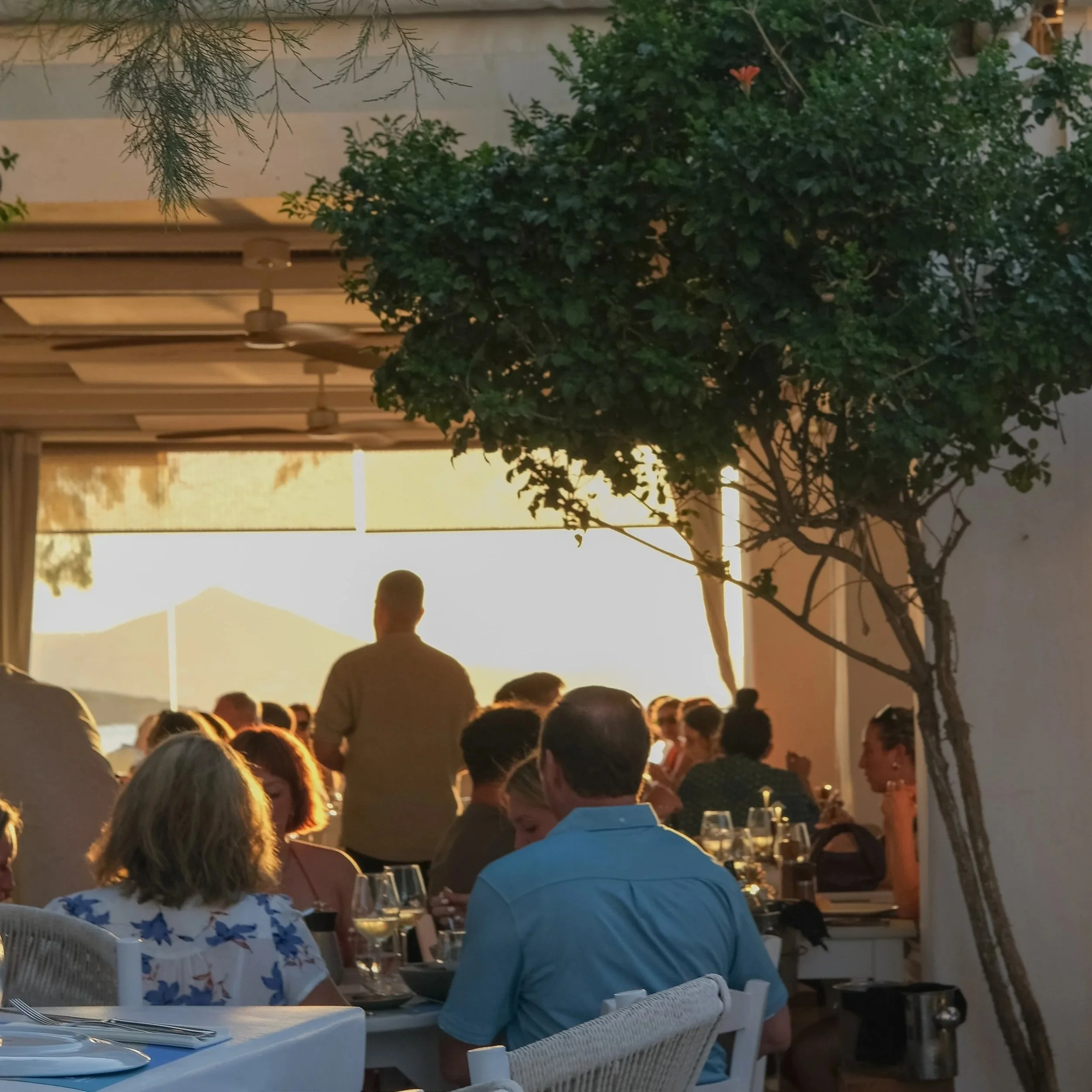 sunset at siparos