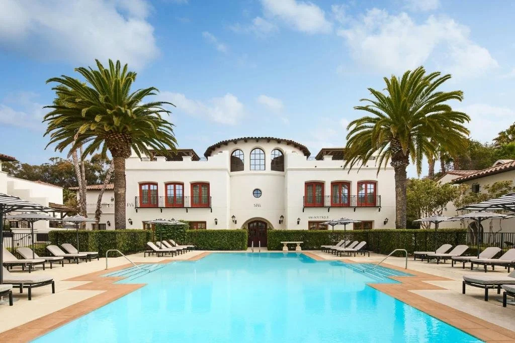 pool at the ritz-carlton bacara in santa barbara california