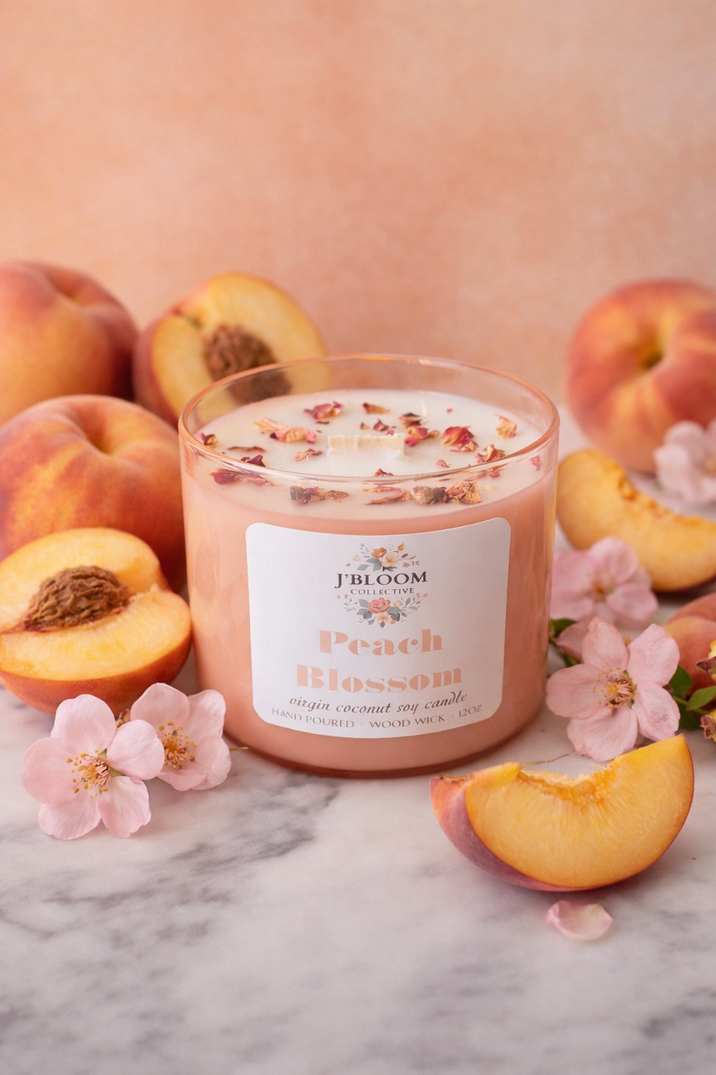 Peach Blossom Candle