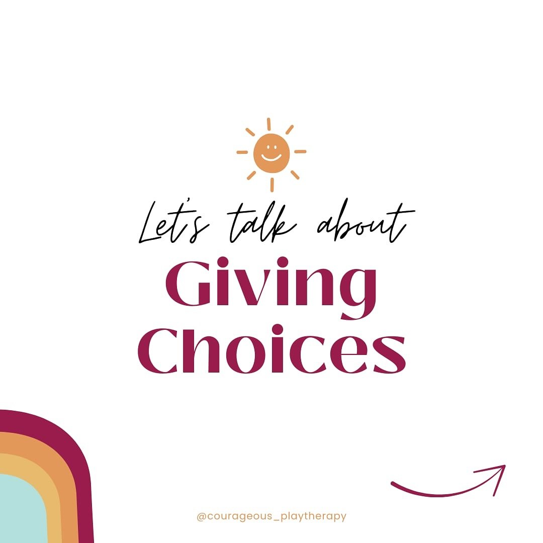 You start the day asking:

&ldquo;What do you want for breakfast? 🥞&rdquo;
&ldquo;Which shoes do you want?&rdquo;
&ldquo;Do you want to go to the park or stay home?&rdquo;
&ldquo;What should we bring with us?&rdquo;
&ldquo;Is now a good time to leav