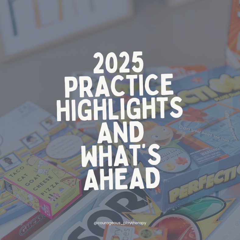 2025 was a year of figuring things out &mdash; balancing the business side of the practice with the work I love most: supporting families 💛.

This January, Courageous Counselling turned 2! 🎉 Over these two years, I&rsquo;ve enjoyed refining systems