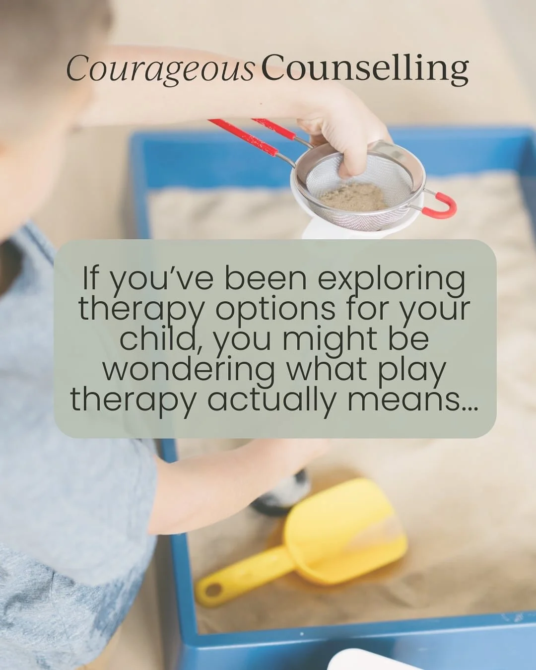 What often surprises parents is that play isn&rsquo;t just play for kids, it&rsquo;s communication.

&ldquo;Toys are children&rsquo;s words and play is their language.&rdquo; &mdash; Garry Landreth

When we understand this, it also makes sense why pl