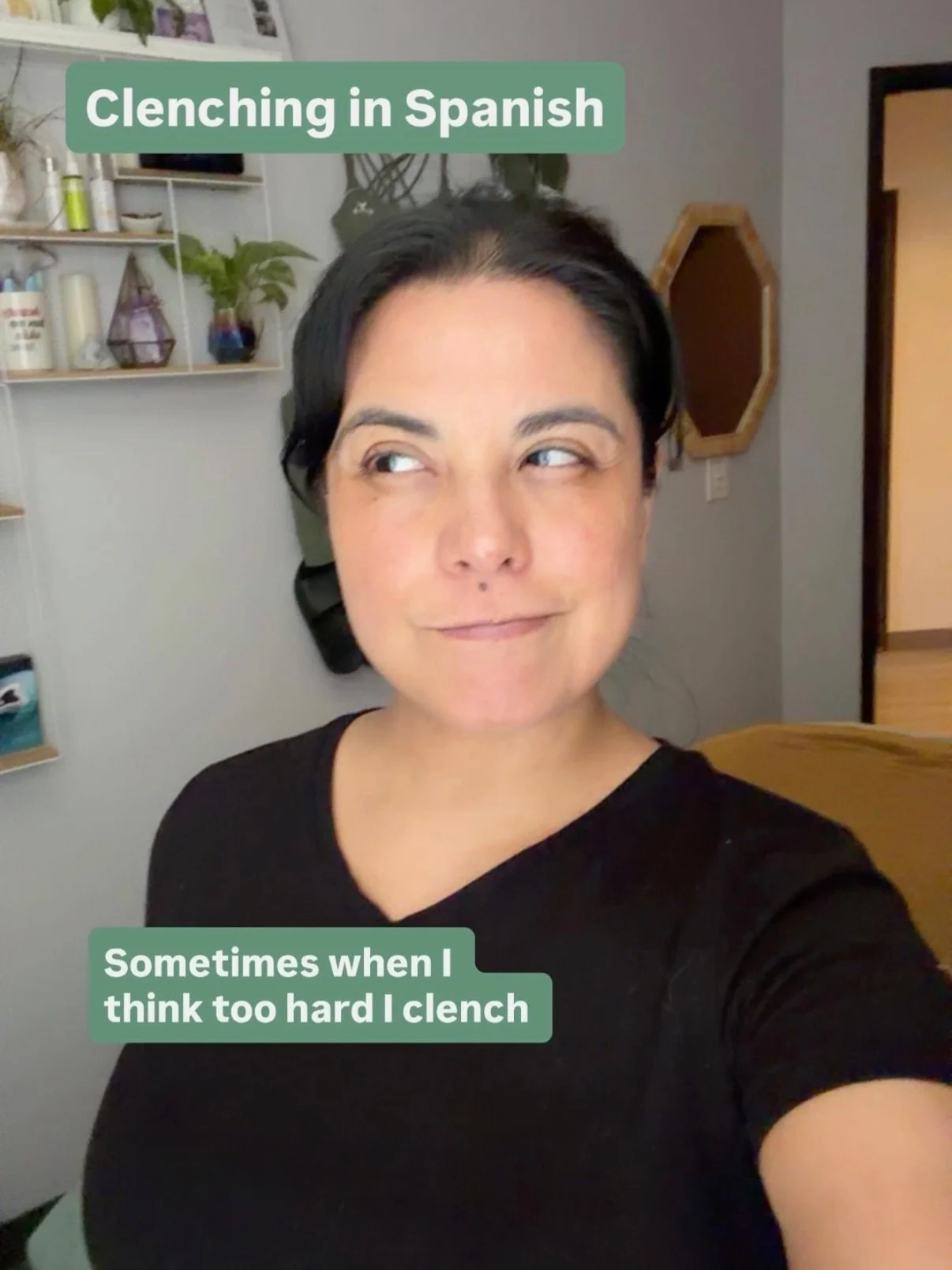 Clenching doesn&rsquo;t just happen when you sleep but it does cause neck pain and headaches. 

Clenching creates tension in your jaw muscles and that pulls on your neck, eyes and scalp. Face massage is super helpful and you can feel immediate relief