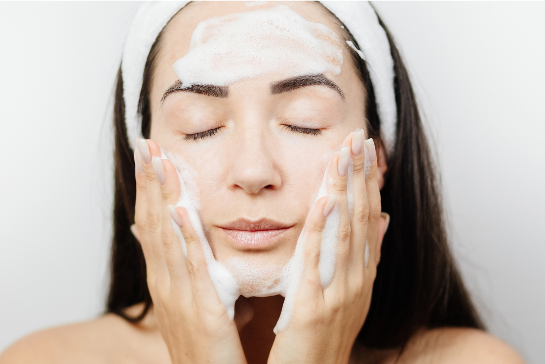 cleansing skin with the right cleanser