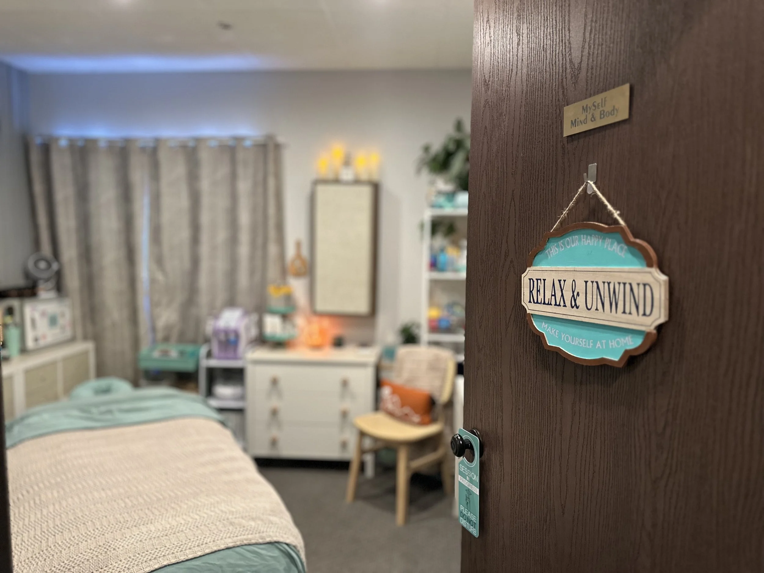 Massage and Facial room in Newport Beach, CA