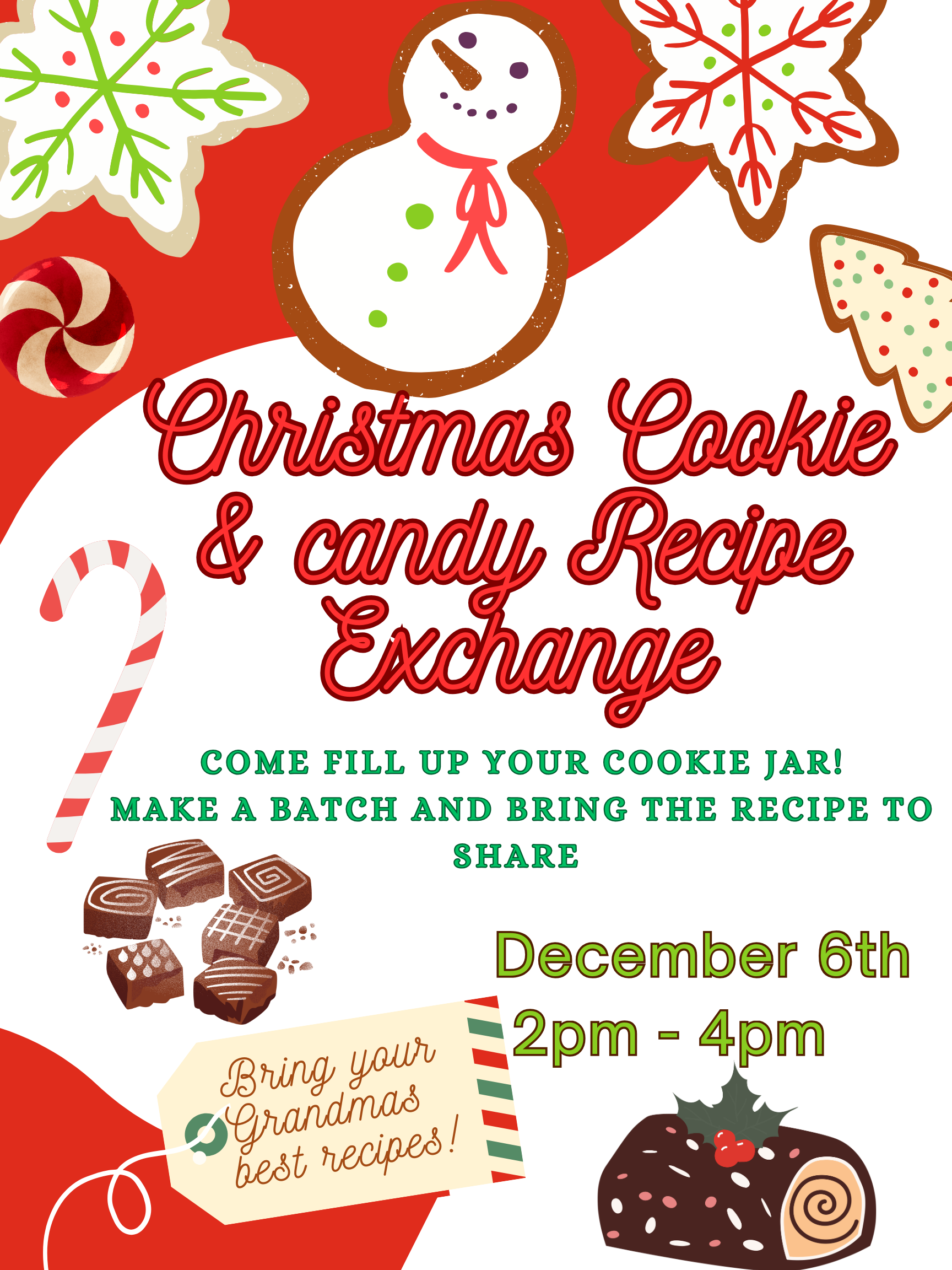 Christmas Cookie & Candy Recipe Exchange
