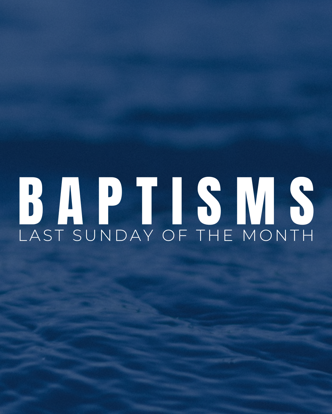 Baptisms
