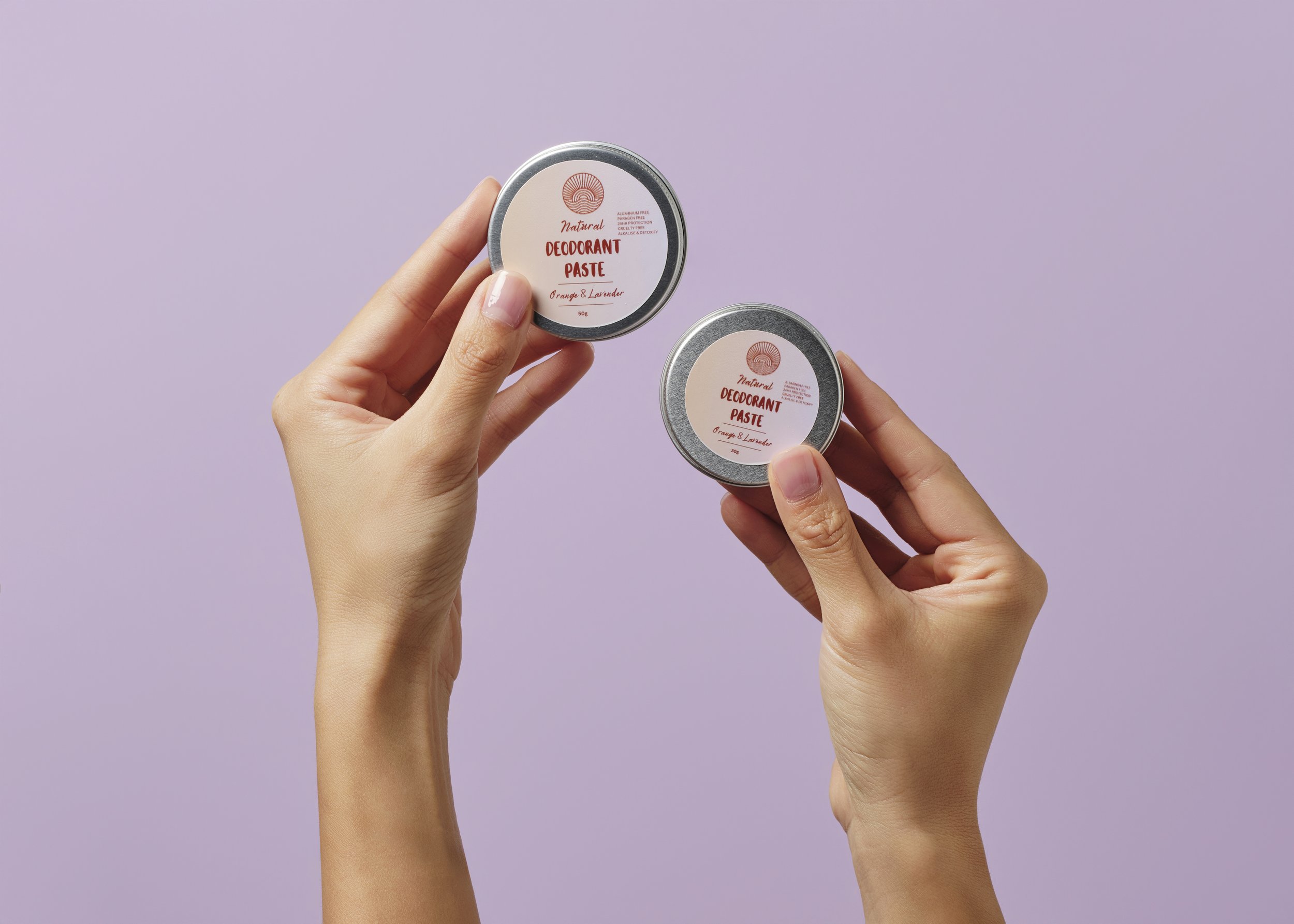 Deodorant Paste (Lavender & Orange) 30g