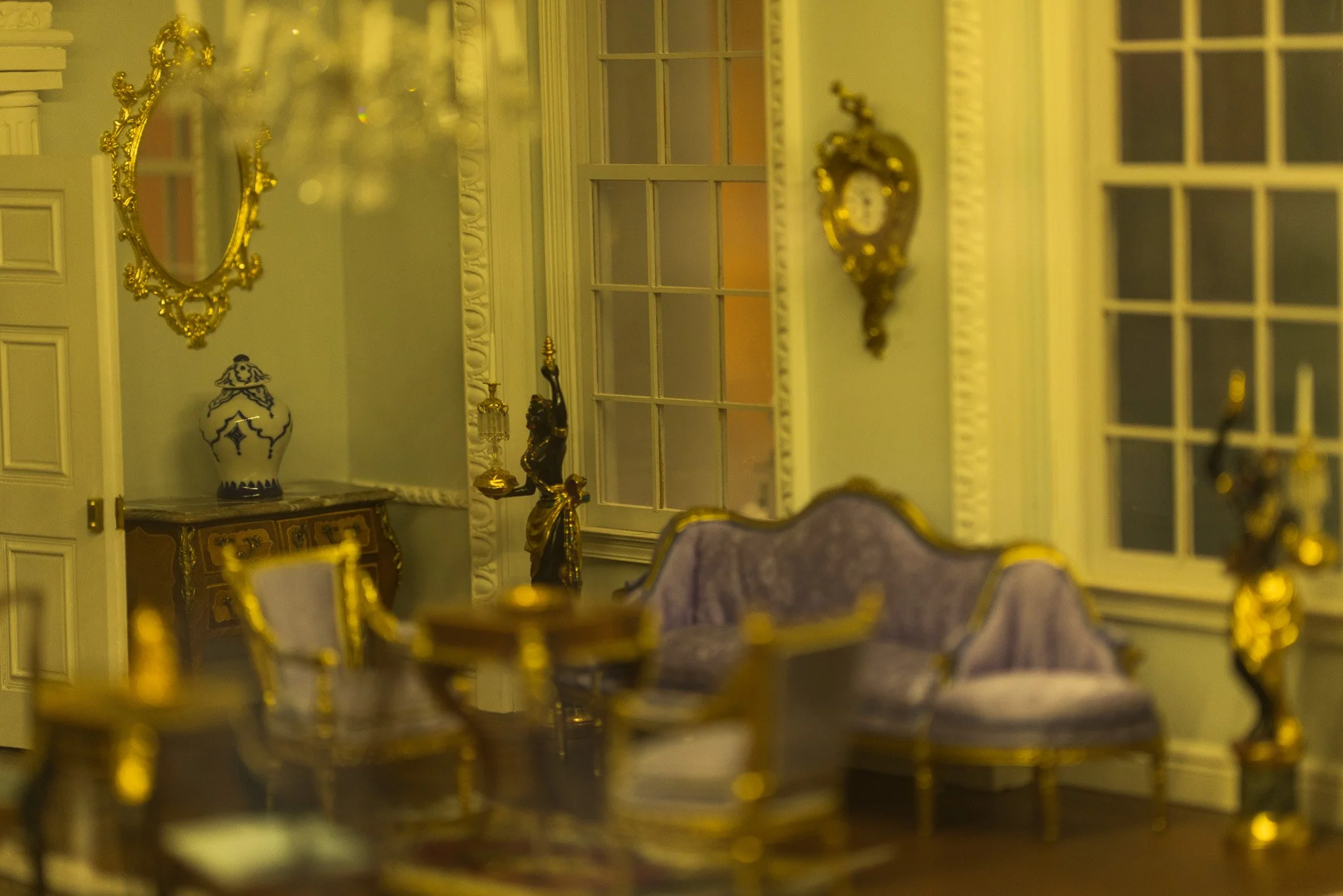Miniature dollhouse from the Museum of the Shenandoah