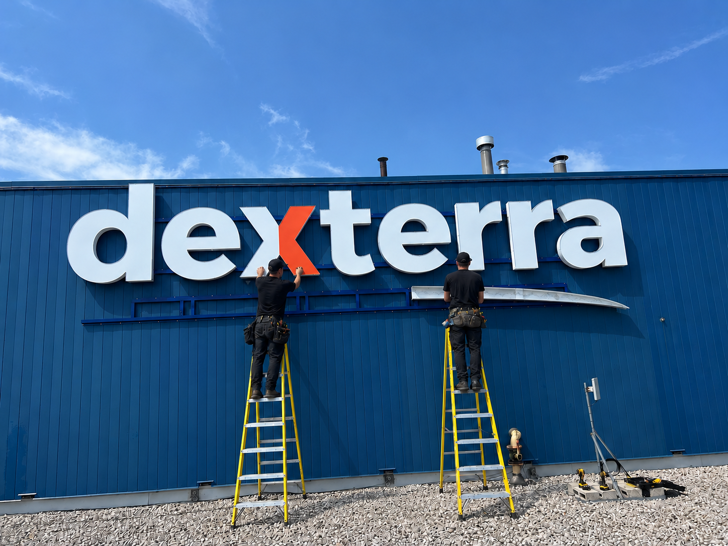 Sign maintenance and repair service