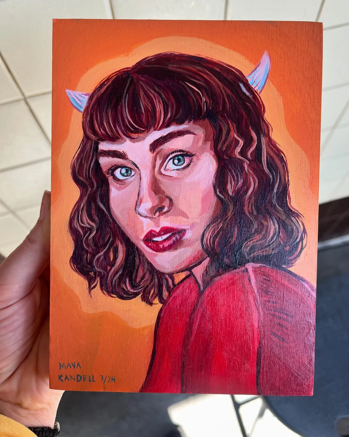 I seem to gravitate towards serious faces for my painting subjects, yet I make the most dorky, unhinged sculptures 😁 I don&rsquo;t know, but I&rsquo;ll take the inspiration where it strikes! 

I highly recommend the website Unsplash for beautiful cr