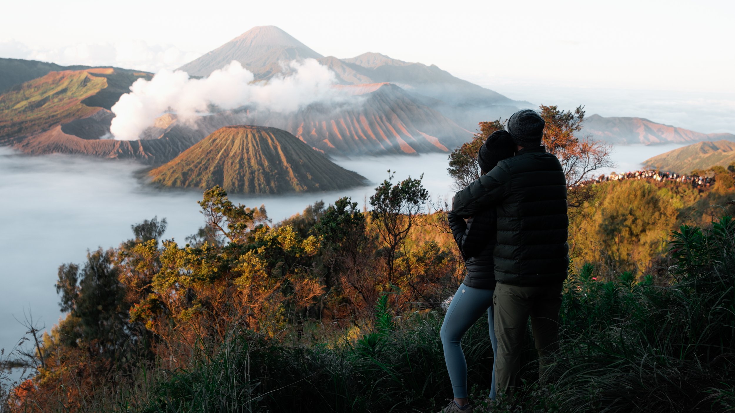 The next morning we woke up at 2am to enjoy the sunrise over Mt Bromo