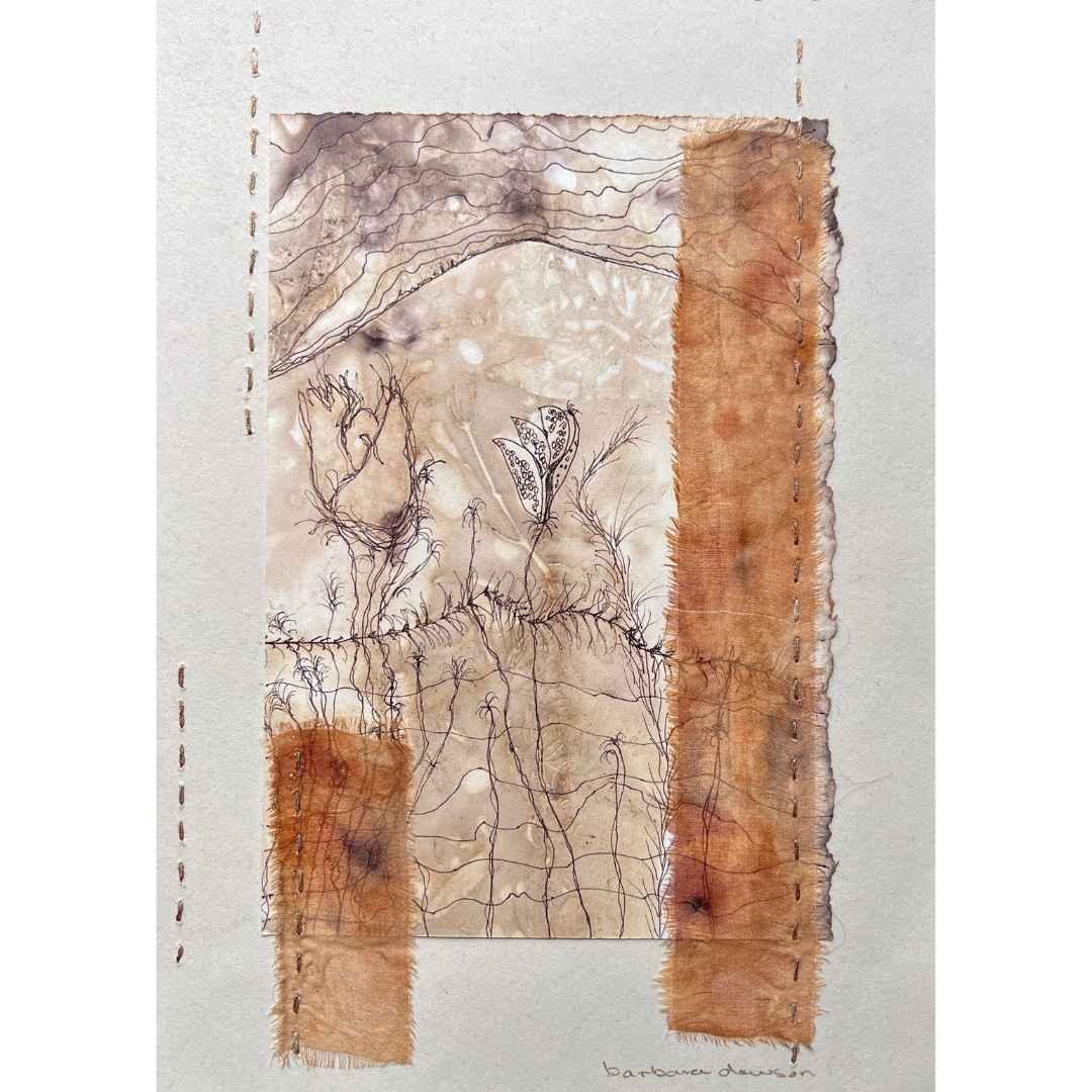 Collagraphs and Eco Prints | Eco Flower