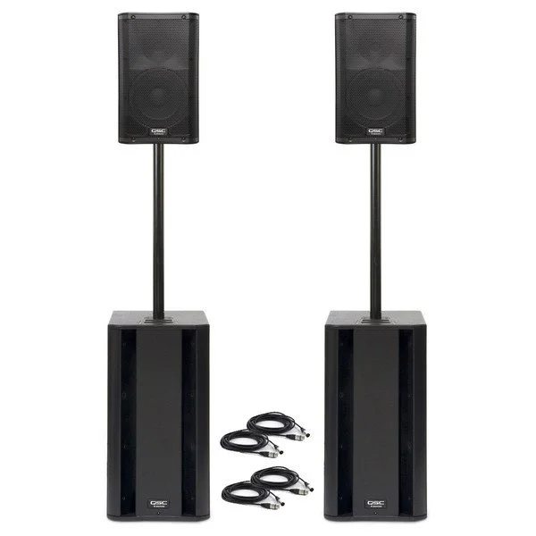 QSC K Series (Good for 150 ppl)