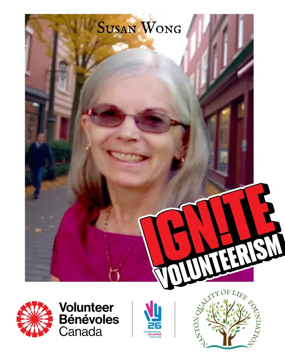 Celebrating the heart of our board! 🌟

This National Volunteer Week, we are shining a light on Susan Wong, one of our dedicated Directors here at the Nanton Quality of Life Foundation. Susan&rsquo;s commitment to our community and her passion for vo