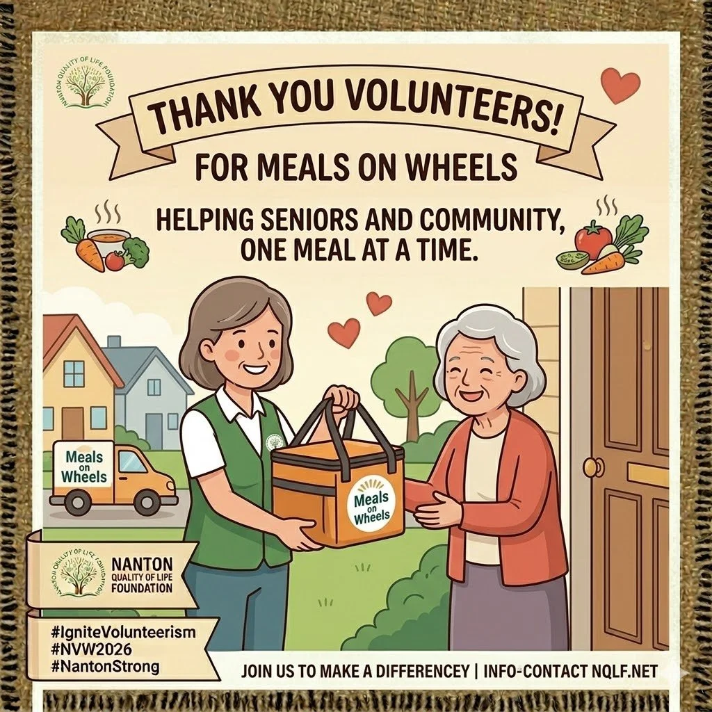 This National Volunteer Week, we want to give a huge, heartfelt shout-out to the volunteers who truly are the heart of Nanton! Our community is stronger and brighter because of your dedication.

A special thank you to our incredible Meals on Wheels v