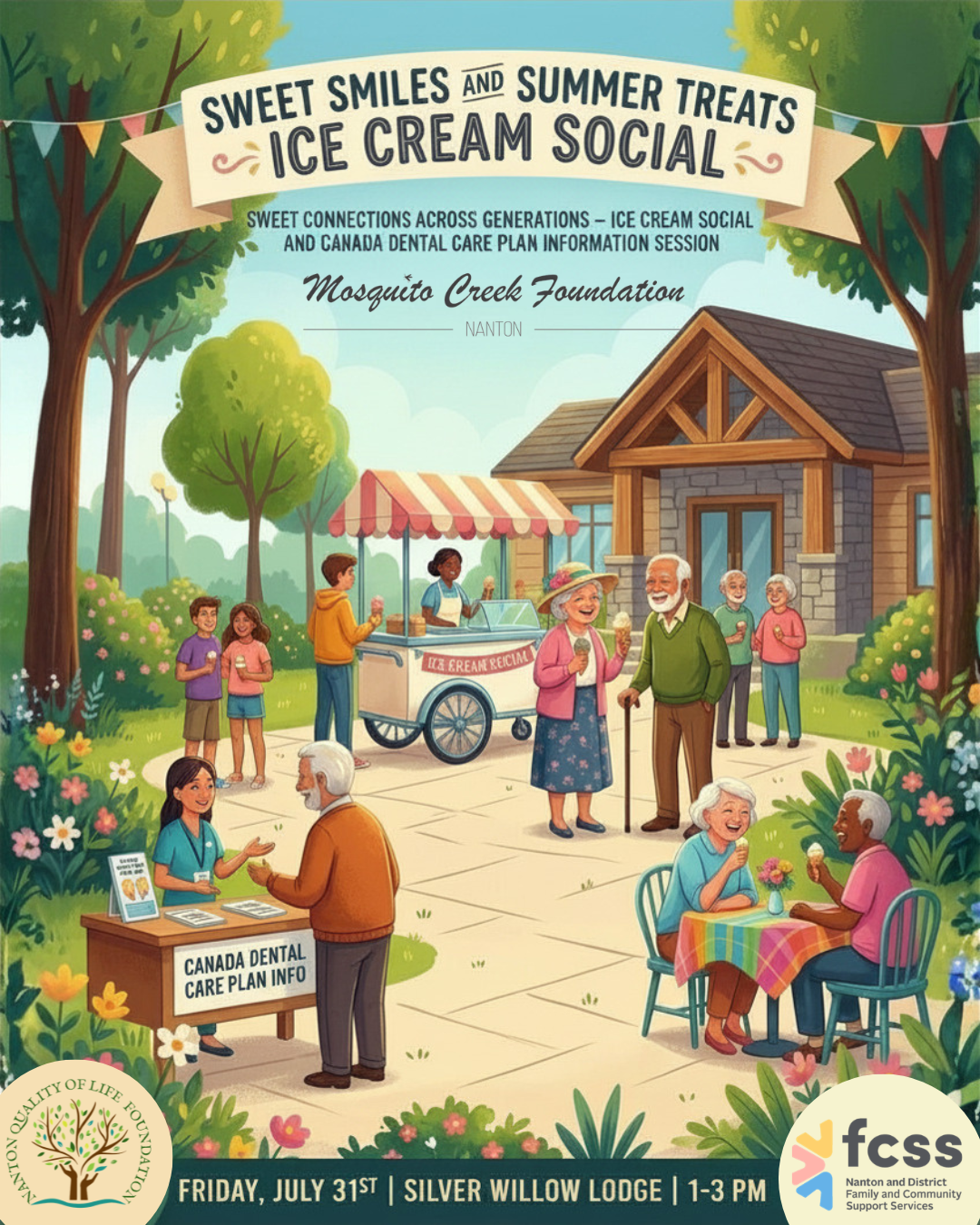 Sweet Smiles &amp; Summer Treats: Ice Cream Social
