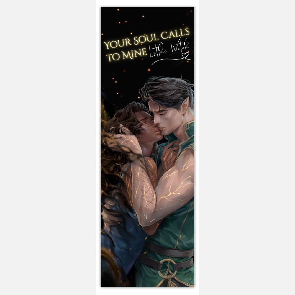 "You Soul Calls to Mine, Little Witch" Mora and Zadriel Bookmark