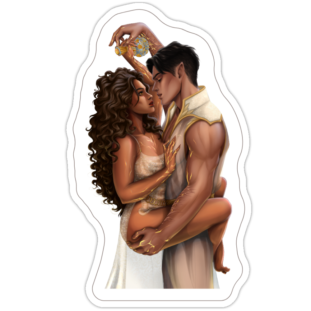 Mora and Zadriel Stickers