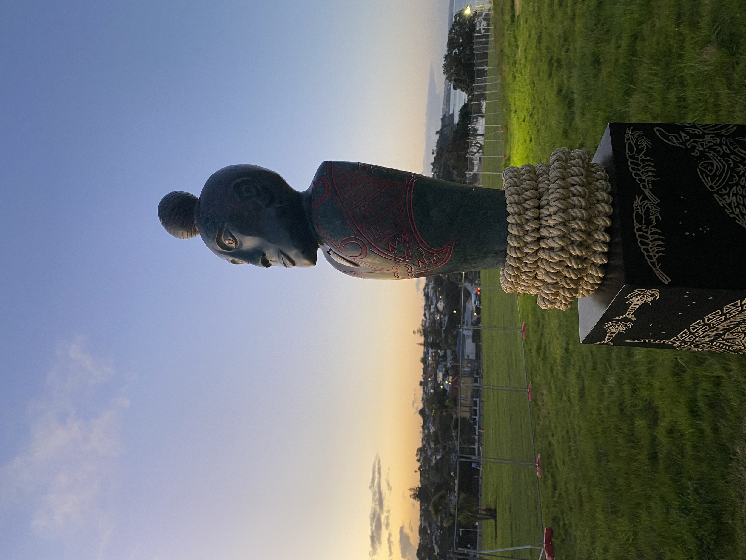 Cloaked Chief, Council of Ancestors, 2023. Serpentine.