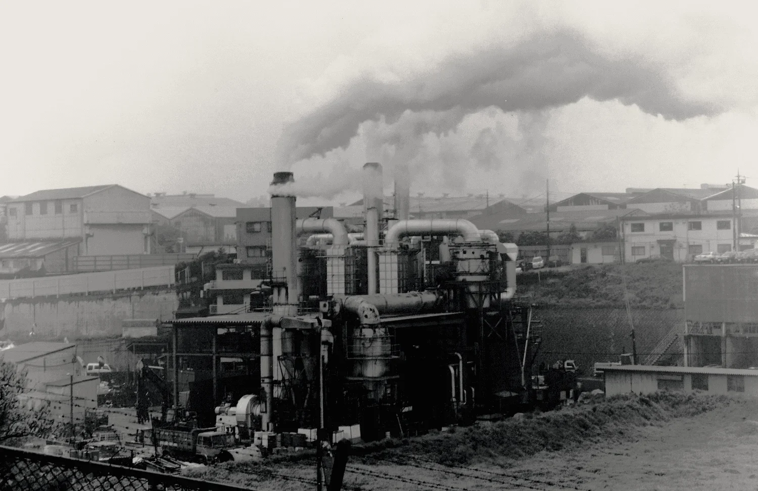 Prevailing Winds Carry Incinerator Emissions Toward NAF Atsugi