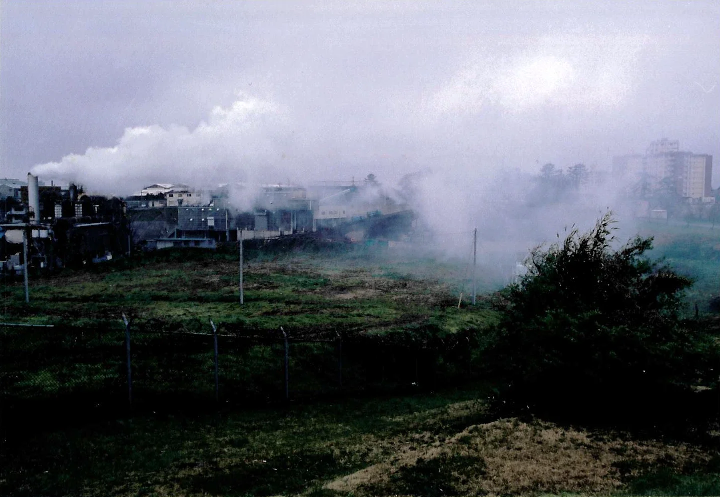Incinerator Emissions Descend Toward NAF Atsugi