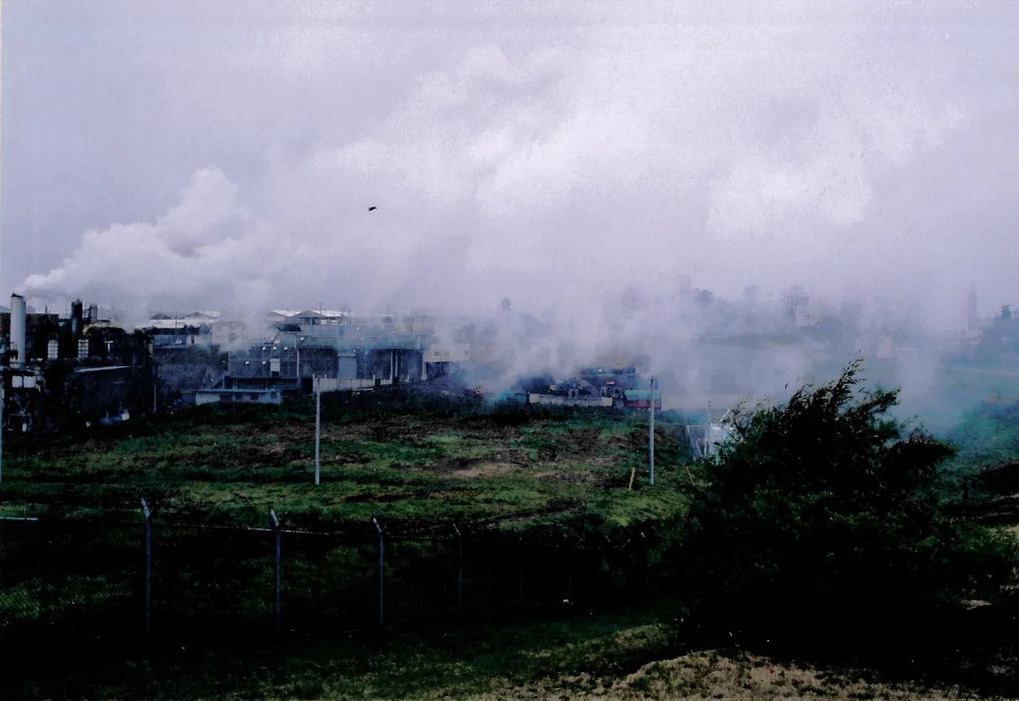 Incinerator Emissions Descend Toward NAF Atsugi
