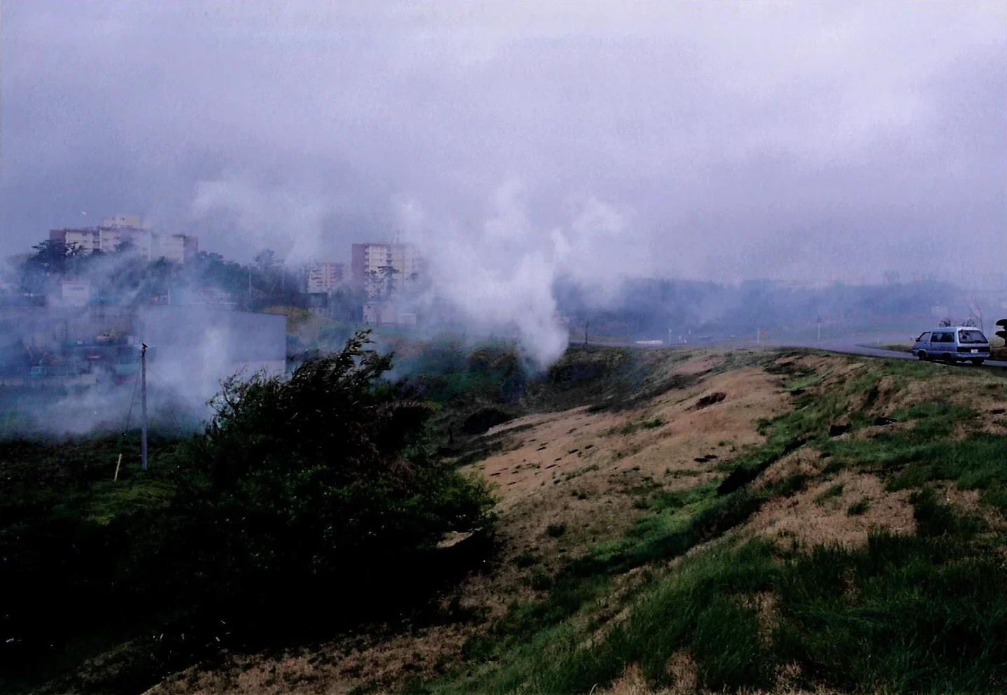 Incinerator Emissions Enter NAF Atsugi Along the Southern Perimeter