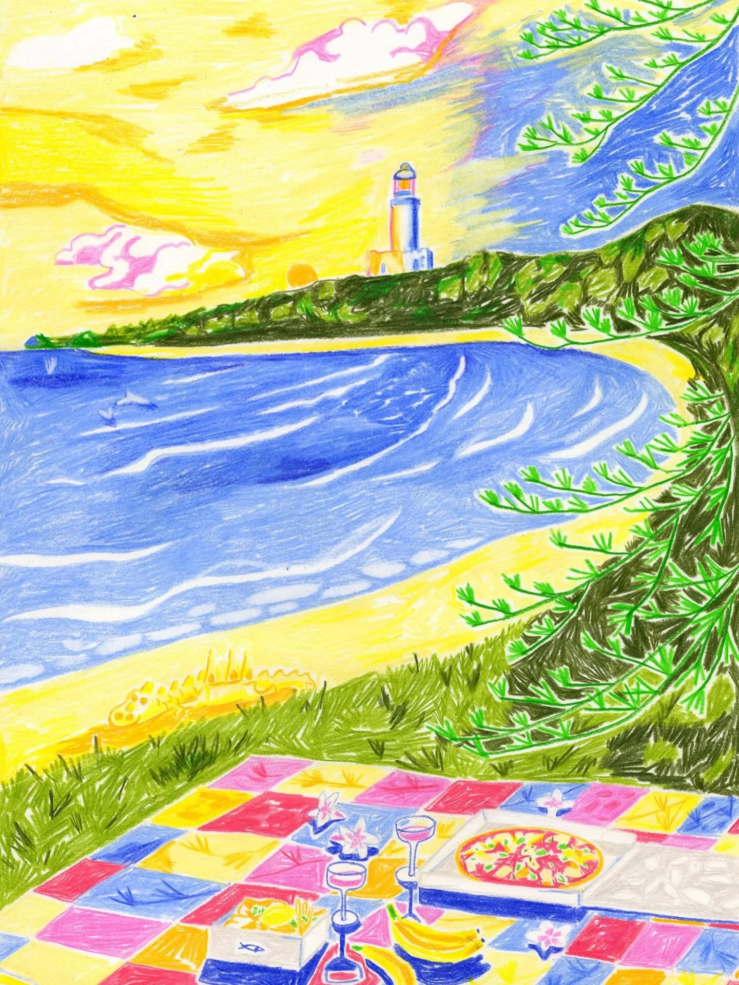 I got to work on this wonderful commission for Leigh Ann as a gift to her husband for his 60th birthday. 

She send me the most wonderful stories and we created this potpourri of memories within one illustration. 

Swipe through for the images she se