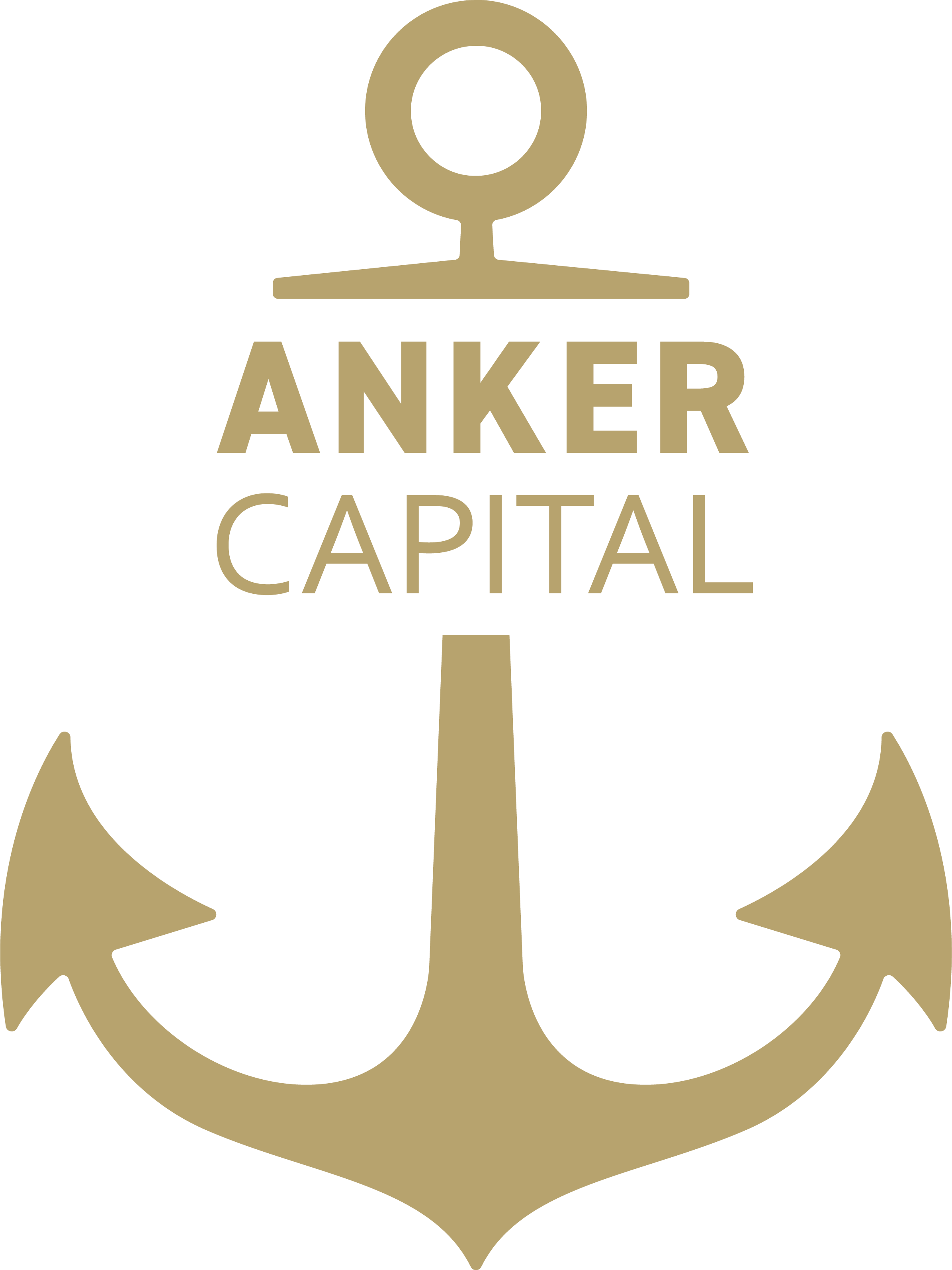 Anker logo with a gold anchor.