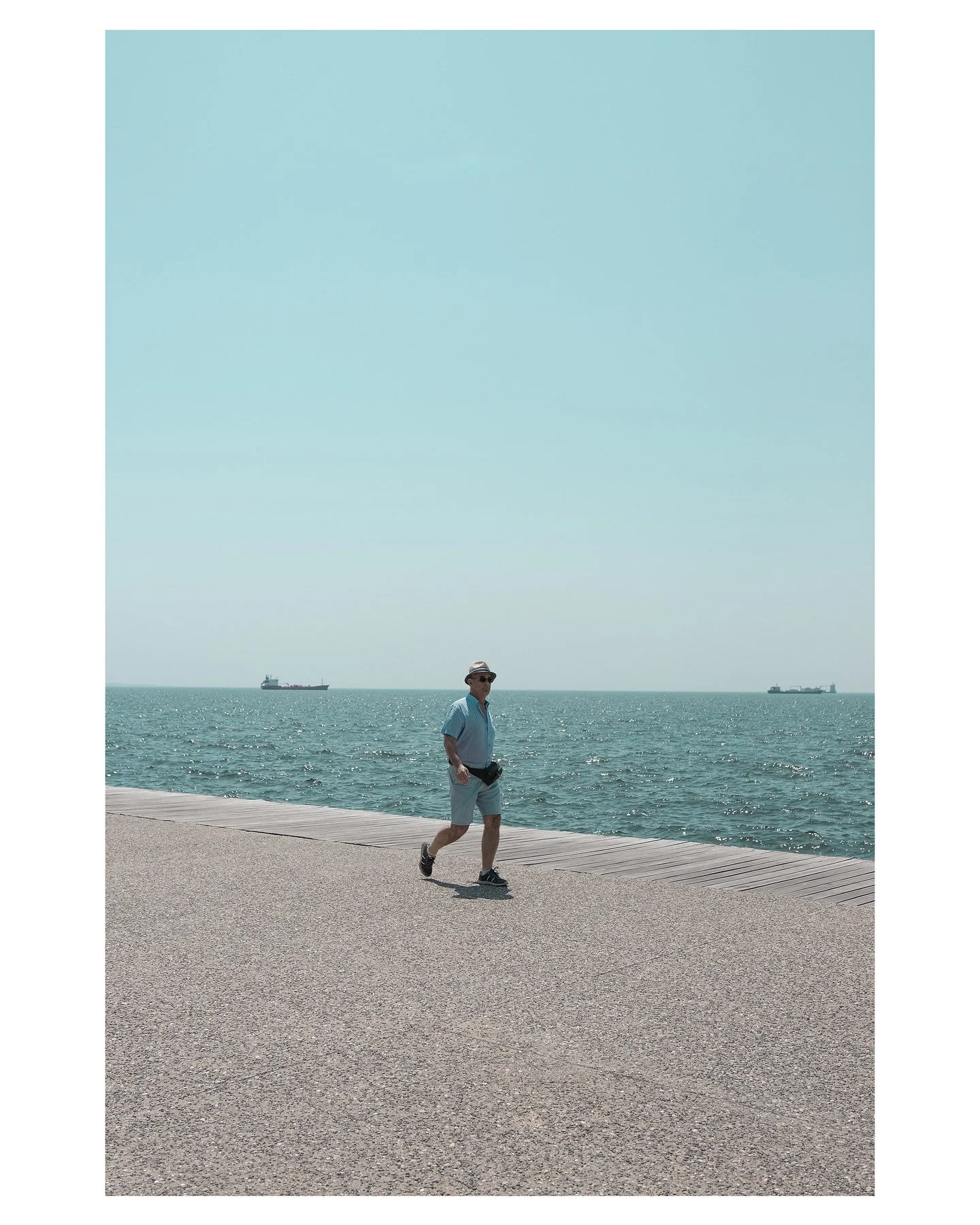 &rdquo;The desert is a spiritual place, we vaguely understand, and the sea the mere playground of our hedonism.&rdquo;

-Tim Winton

#wotama #greece #thessaloniki #esplanade #sunlit #filmstylephotography #summervibes #travelphotography #containership