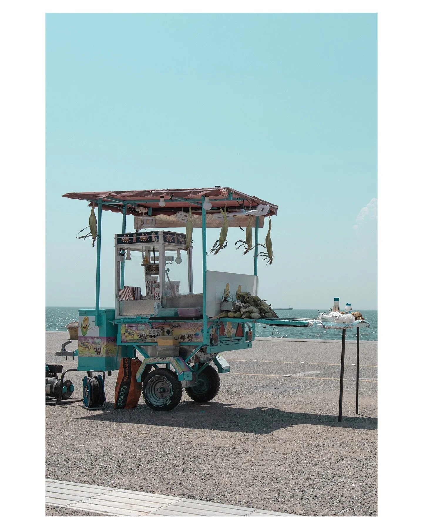 The universe buries strange jewels deep within us all and then stands back to see if we can find them.

-Elizabeth Gilbert

#corncobs #grilledcorn #esplanade #thessalonikiharbour #greeksummer #turquoise #pastelaesthetic #photoadaywithlouise #wotama