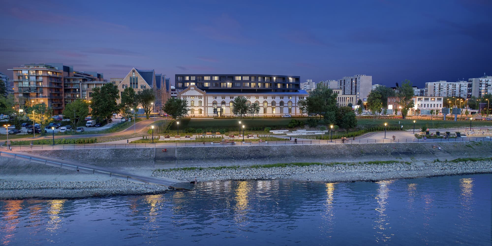 RiverPart Residential-, and Office Building