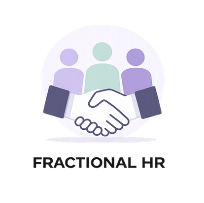 Fractional HR leadership service illustration representing strategic HR partnership
