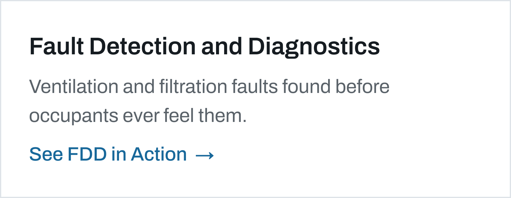 Fault detection and diagnostics for building ventilation, filtration and indoor air quality systems