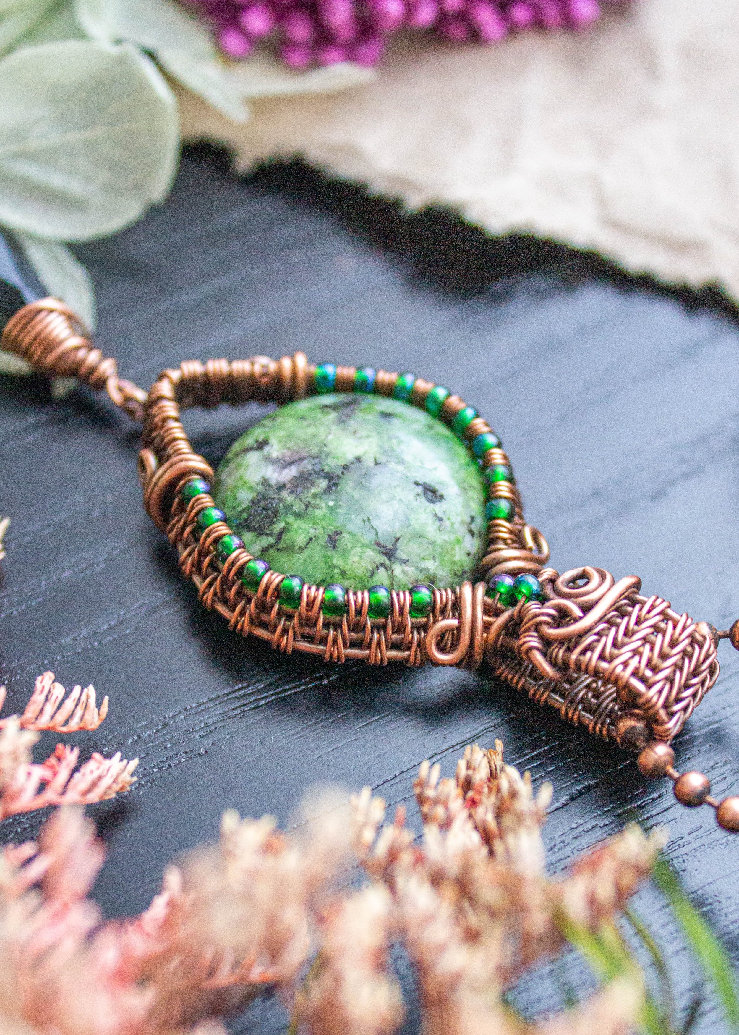wire-wrapped-zoisite-pendant-with-black-briolette-3710-min.jpg