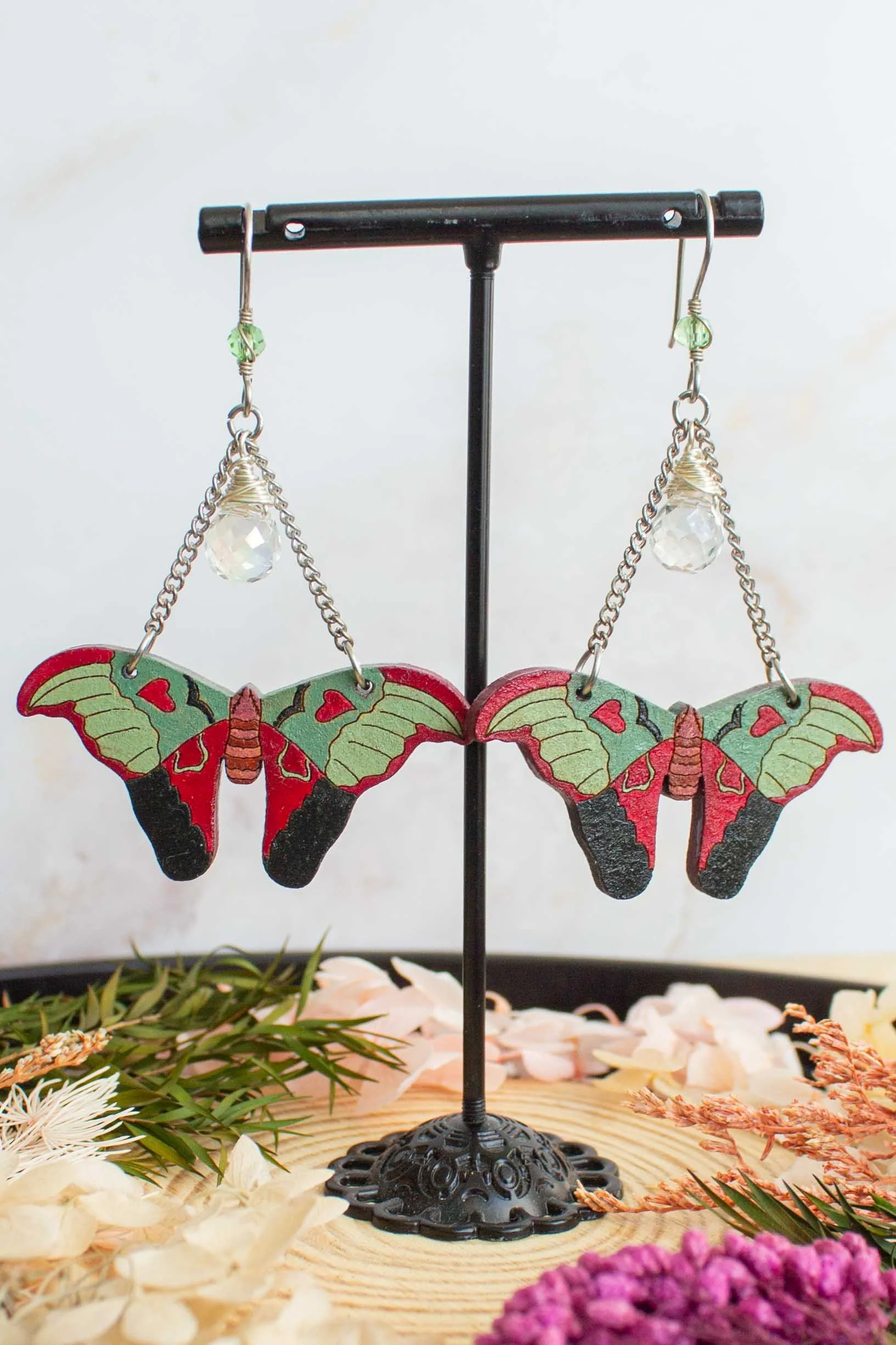 hand-painted-butterfly-earrings-laser-cut-plywood-red-and-green-1.jpg