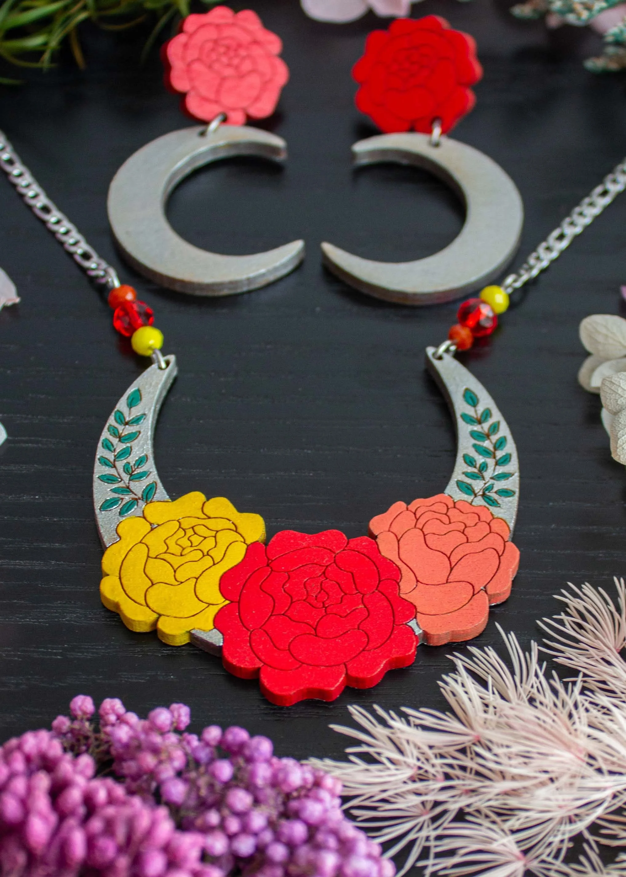 hand-painted-peonies-necklace-crescent-moon-pendant-7.jpg