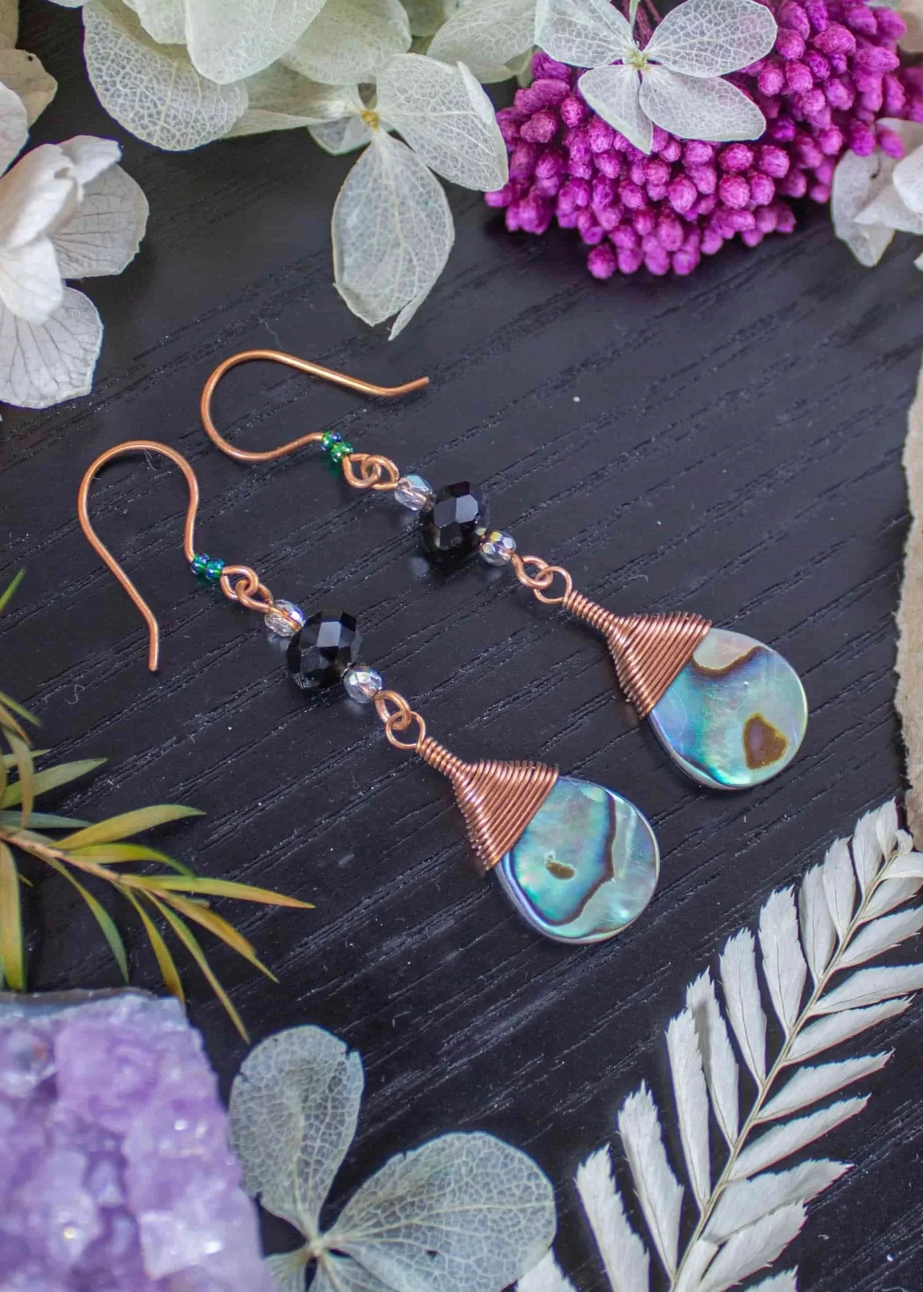 Abalone Earrings