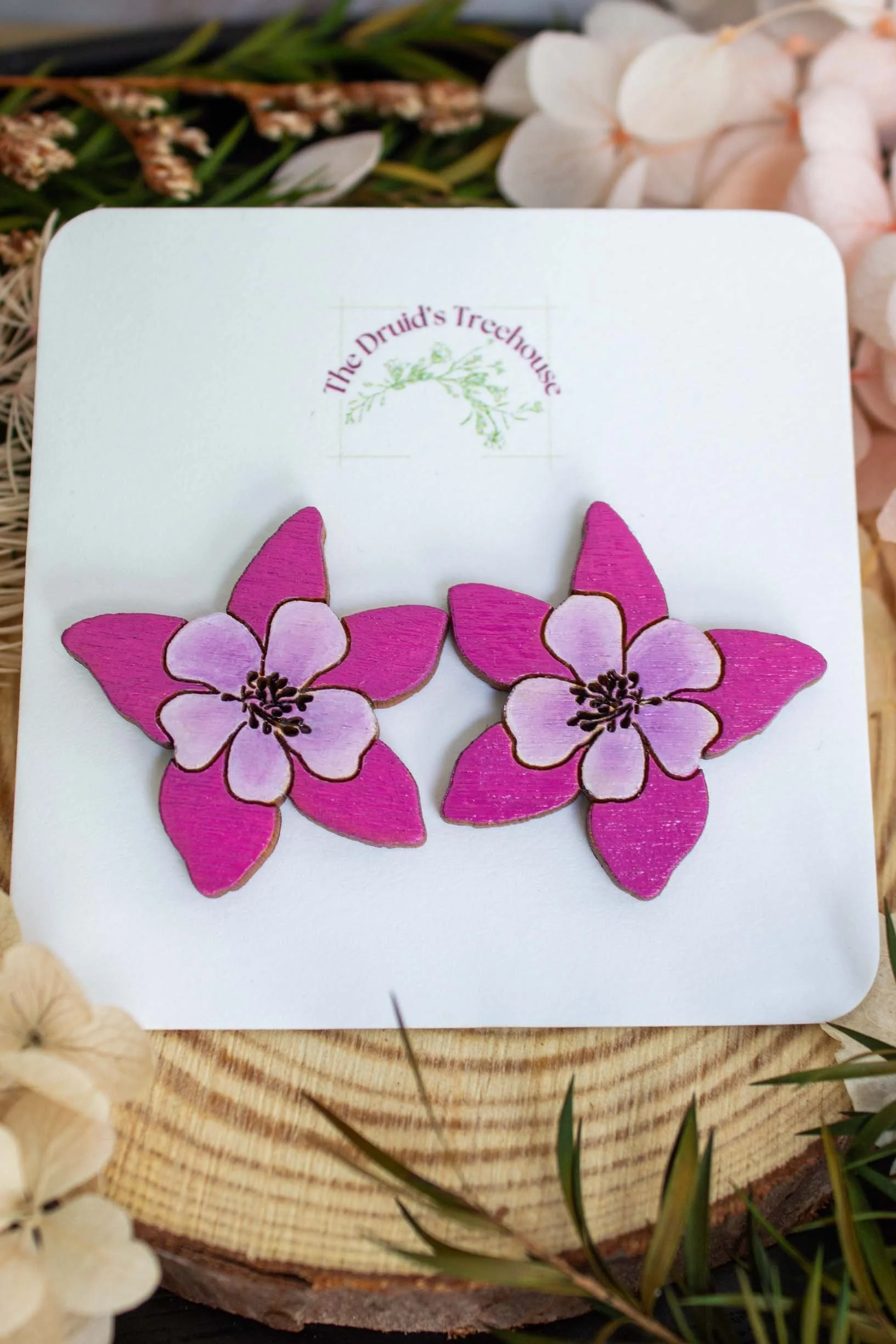 hand-painted-purple-columbine-stud-earrings-on-display-cards-1.jpg