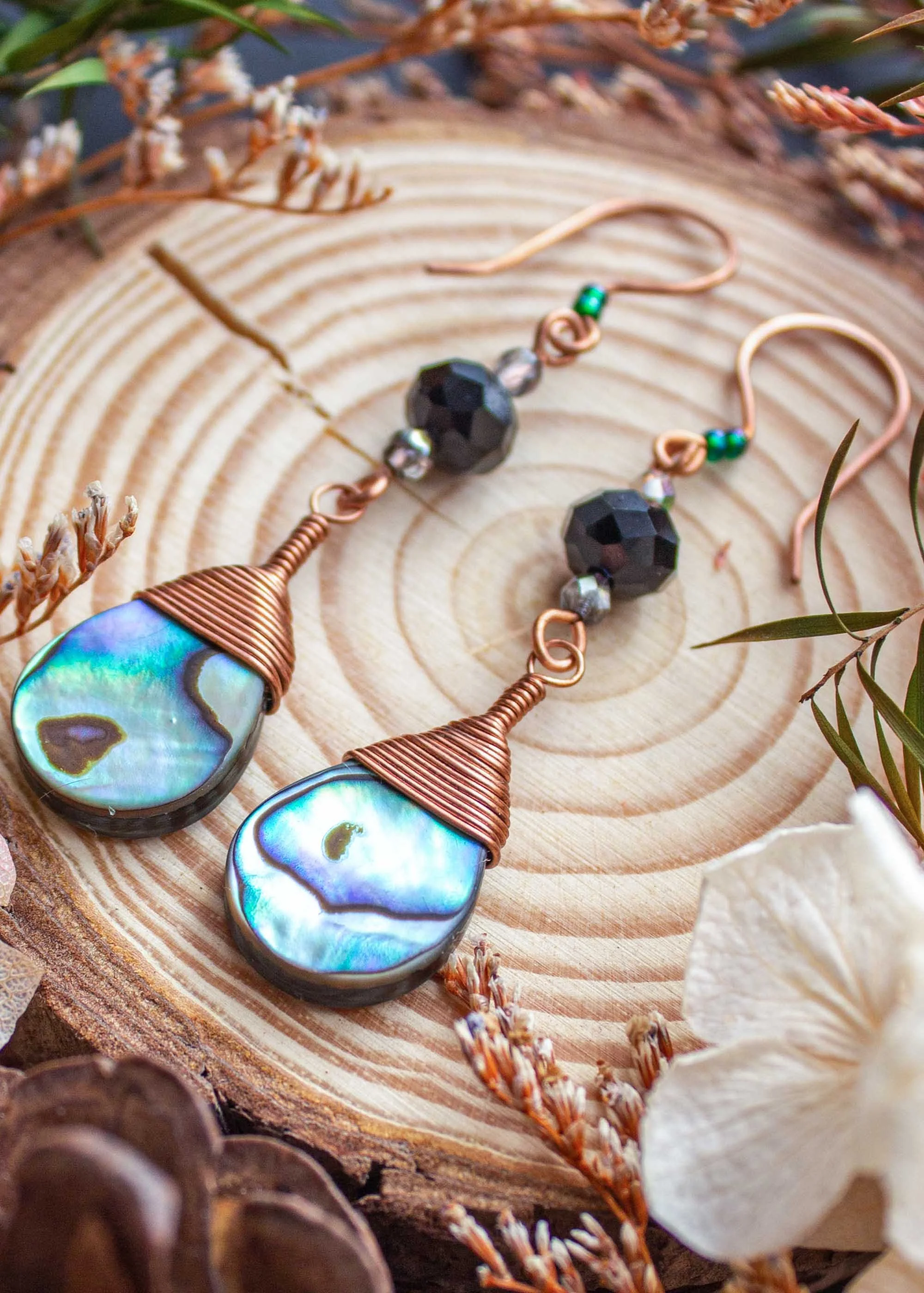 Abalone Earrings