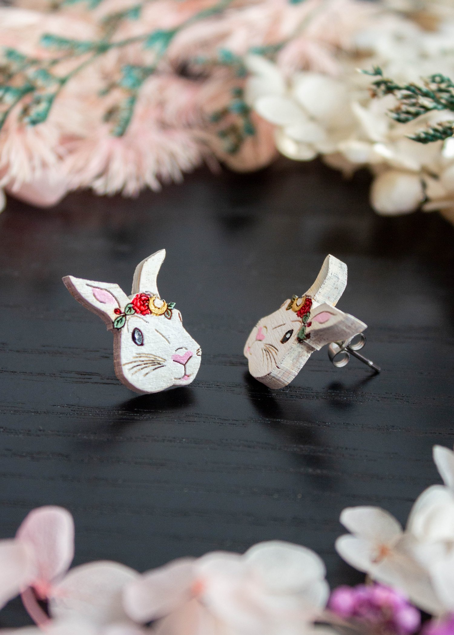 hand-painted-rabbit-earrings-laser-cut-wood-studs-10.JPG