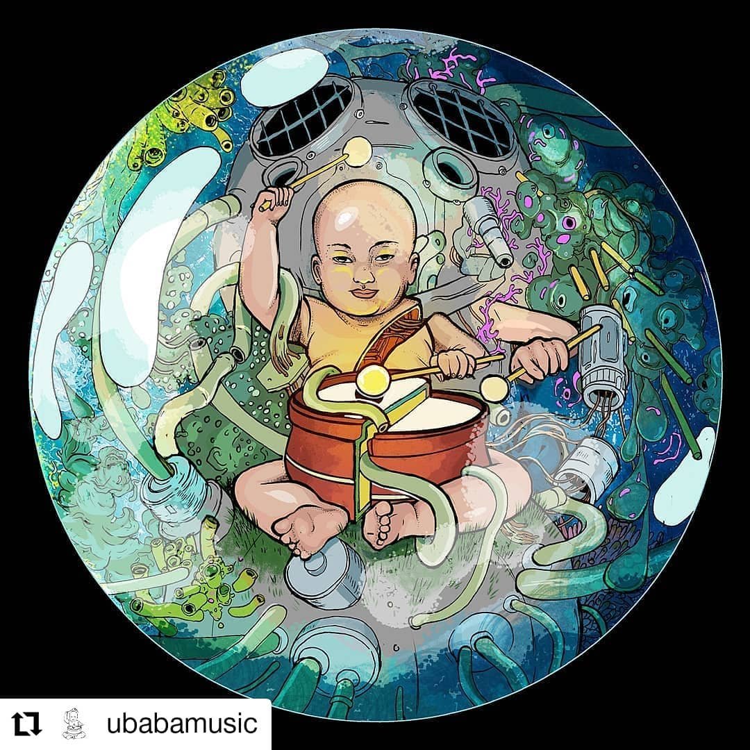 IN THE MEANTIME THIS HAPPENED

- A little label formed in the city of Paris
- It gave birth to a little V/A compilation
- It was named &quot;U&bull;Baba Vol.1&quot;
- I had the honor of being part of this family

Along with @itsvayron @butsu_music @i