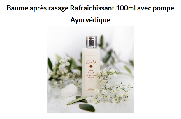 Baume après rasage Rafraichissant 100ml