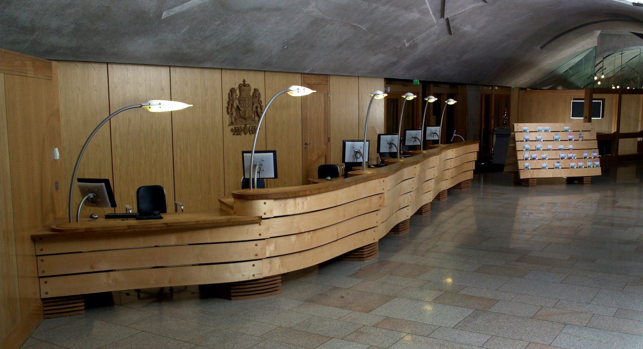 David Colwell Scottish Parliament reception desk design.jpg