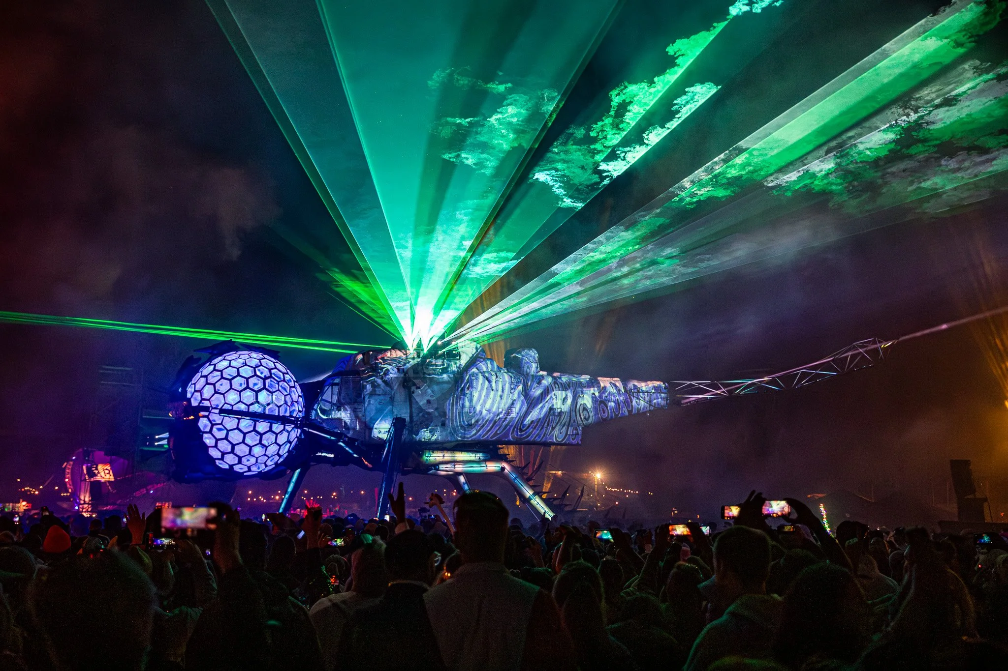 The Dragonfly Arcadia Glastonbury 2024