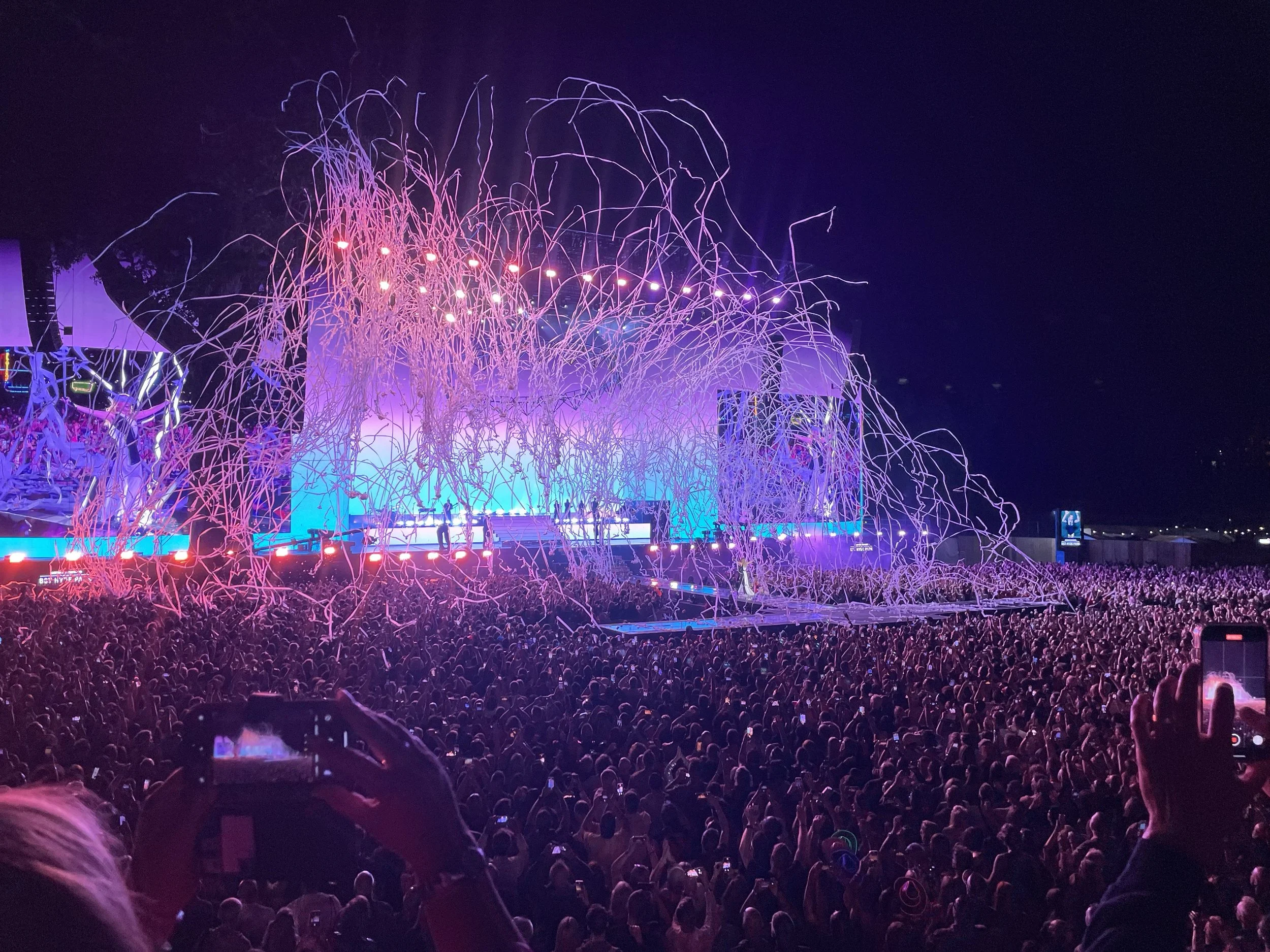 Kylie Minogue live in concert Hyde Park London